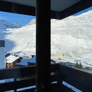 Cosy F2 Val Claret 6 Couchages Avec Jolie Vue Sud Ouest Appartement